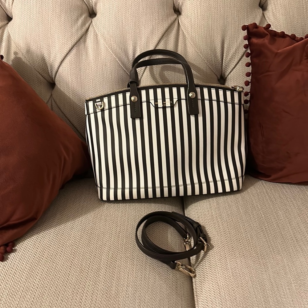 Henri Bendel W 57th centennial satchel
